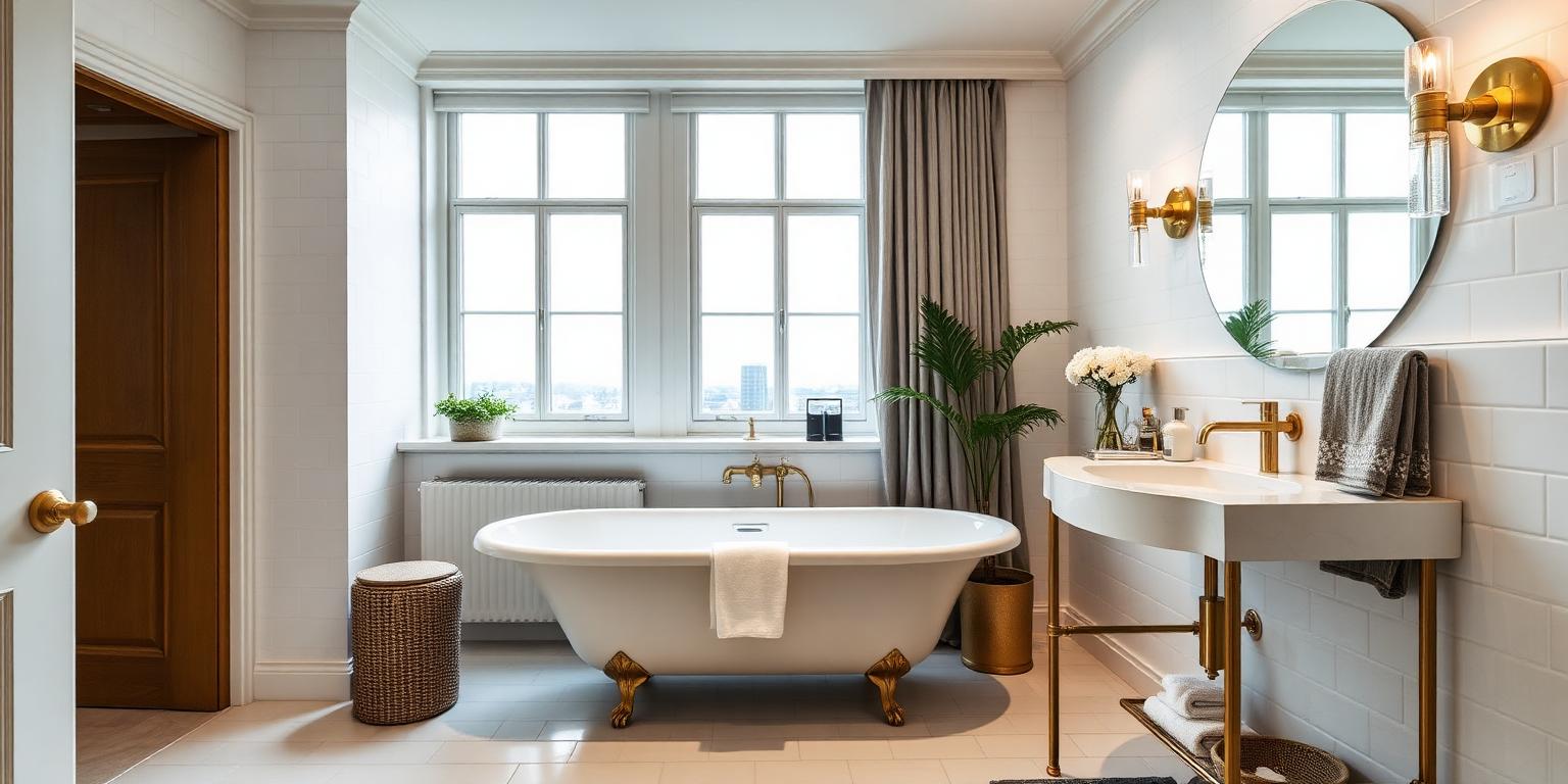 Stylish bathroom in a Revive Stays managed property